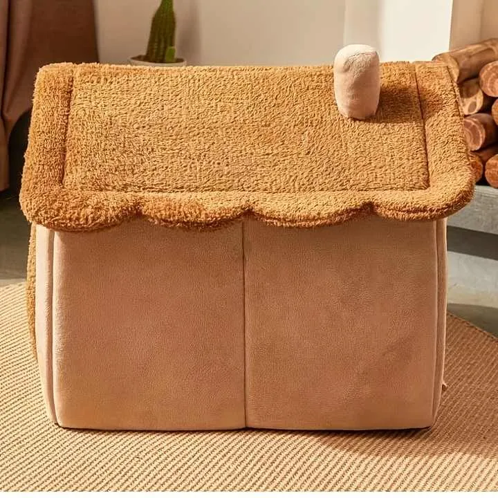 بيت الأليفة القطني القابل للإزالة والغسل بالجملة للحيواناتWholesale Removable and Washable Cotton Pet House