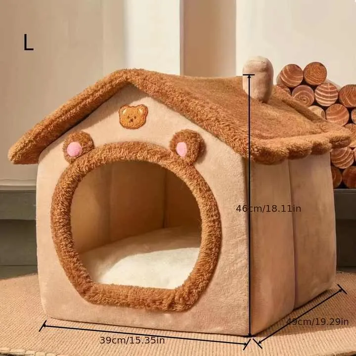 بيت الأليفة القطني القابل للإزالة والغسل بالجملة للحيواناتWholesale Removable and Washable Cotton Pet House