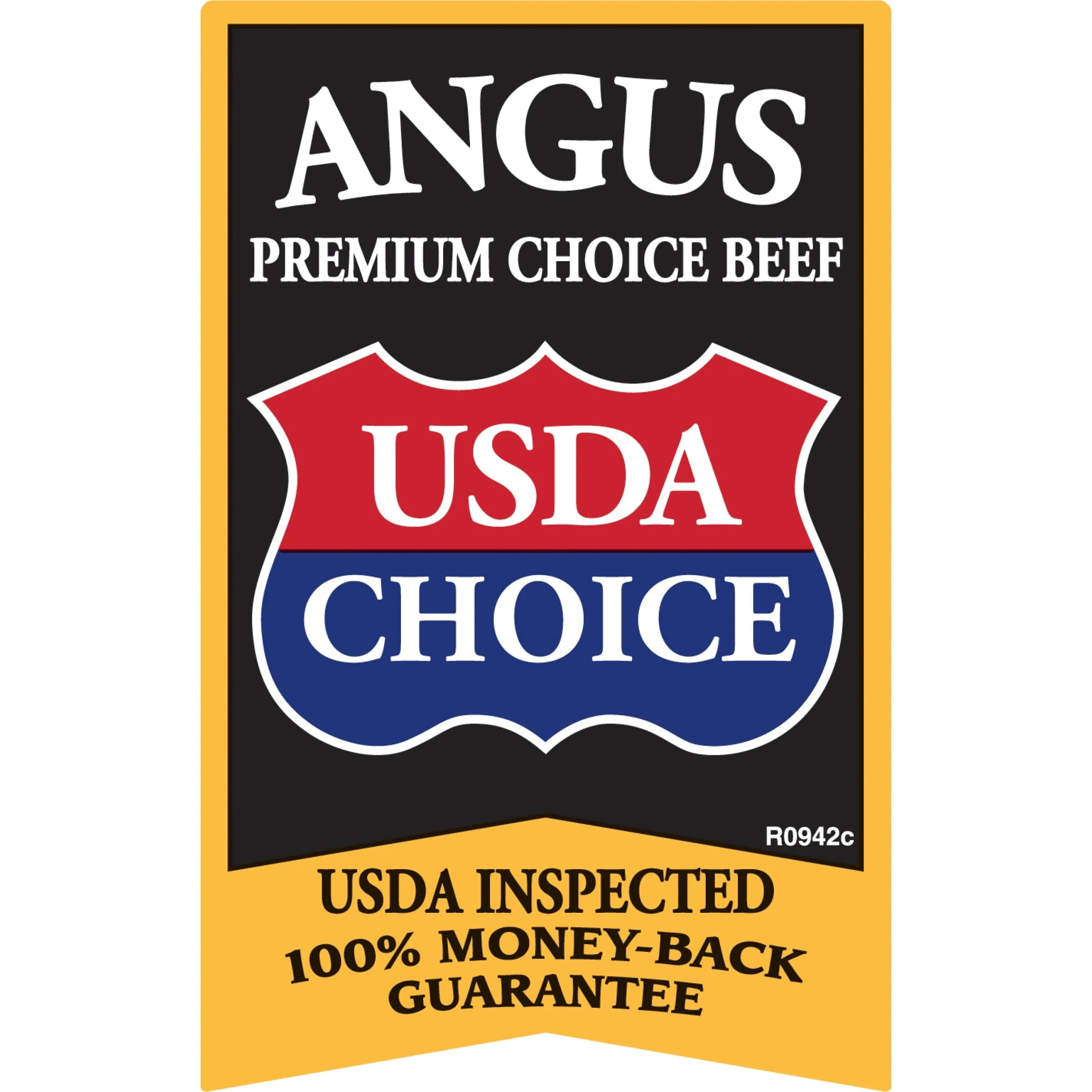 Beef Choice Angus New York Strip Steak Thin, 0.54 - 1.56 lb Tray
