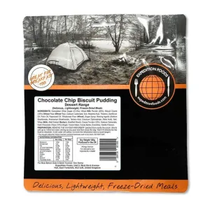 Expedition Foods - Chocolate Chip Biscuit Pudding