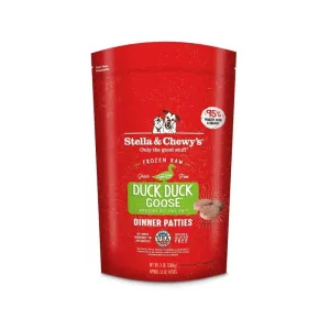 Frozen Raw Duck & Goose Dinner Patties Dog Food