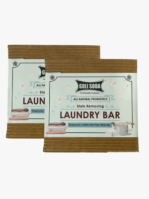 Goli Soda All Natural Probiotics Stain Removing Laundry Bar