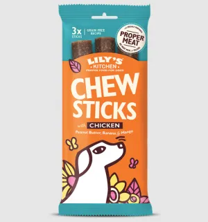 Lily's Kitchen Dog Chew Sticks Chicken 120g