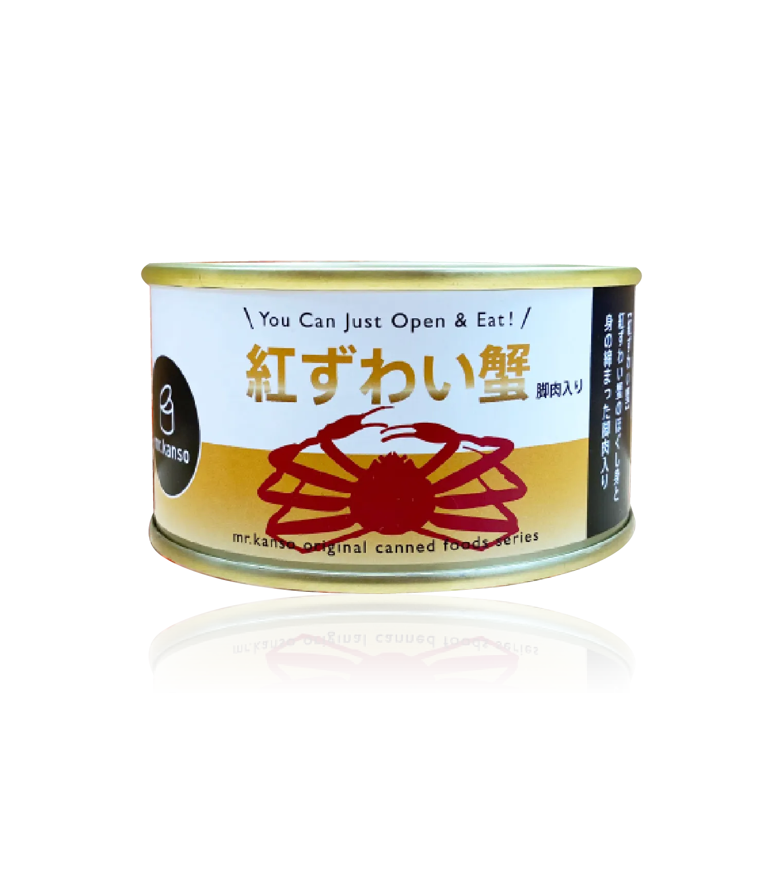 MR. KANSO Canned: Red Snow Crab with Leg Meat 100g