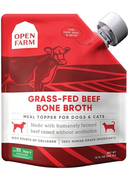 Open Farm for Dogs & Cats - Bone Broth Meal Topper