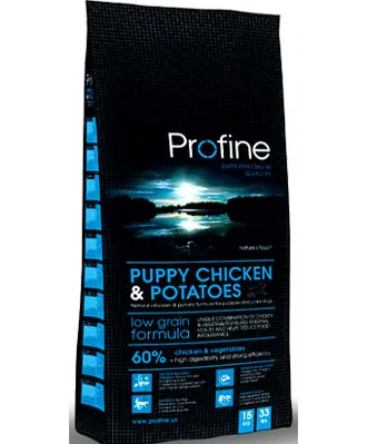 Profine Low Grain Puppy Chicken & Potato Dry Dog Food