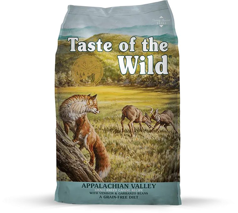 Taste Of The Wild Grain Free Small Breed Appalachian Valley Venison & Garbanzo Beans Dry Dog Food