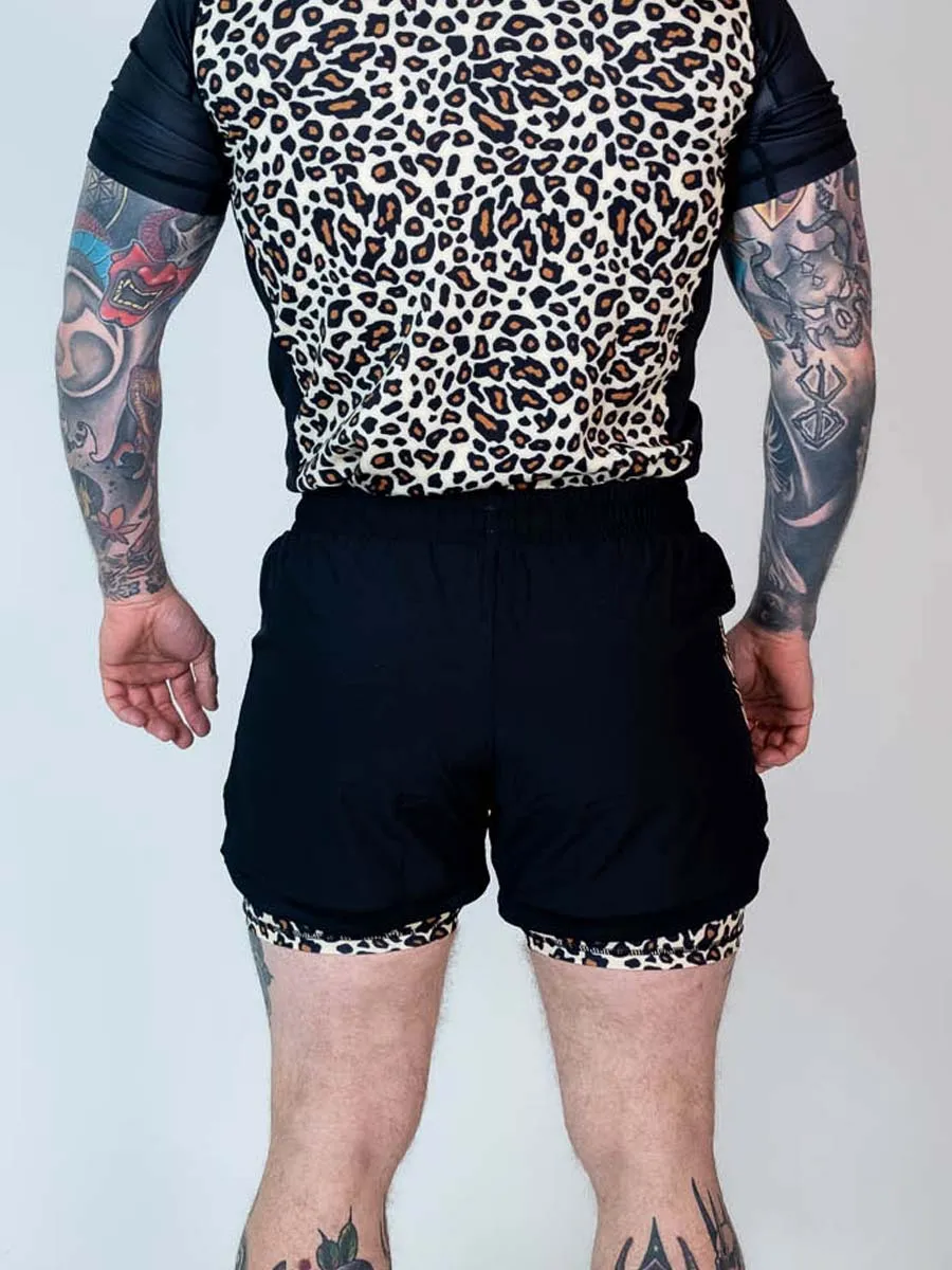 The Butcher 2 in 1 Jiu Jitsu Shorts - Classic Pat