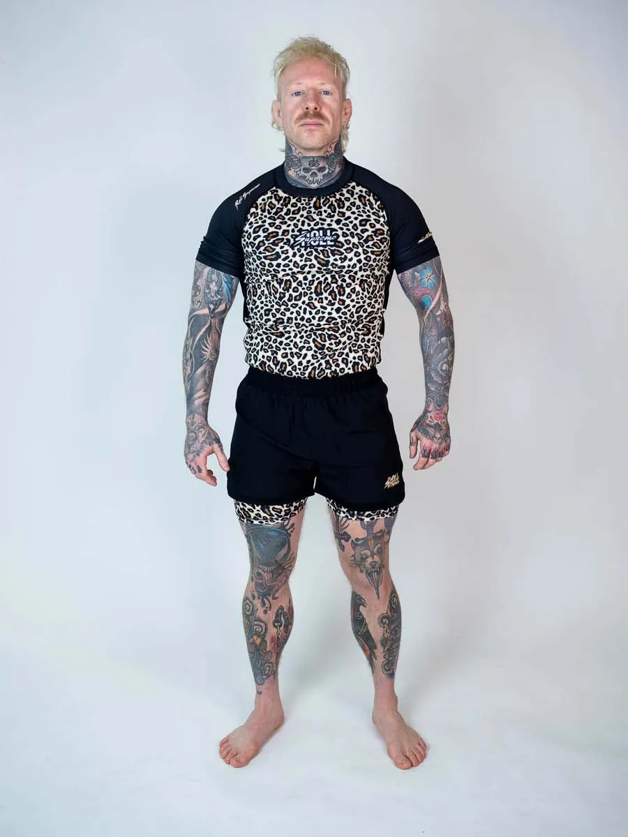 The Butcher 2 in 1 Jiu Jitsu Shorts - Classic Pat