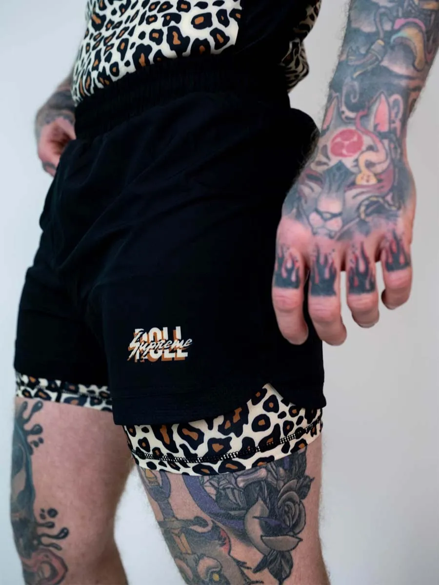 The Butcher 2 in 1 Jiu Jitsu Shorts - Classic Pat
