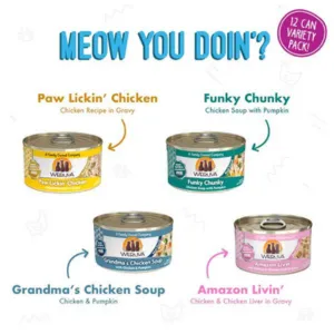 Weruva Meow YA Doin? Variety Pack Cat Food Pouches