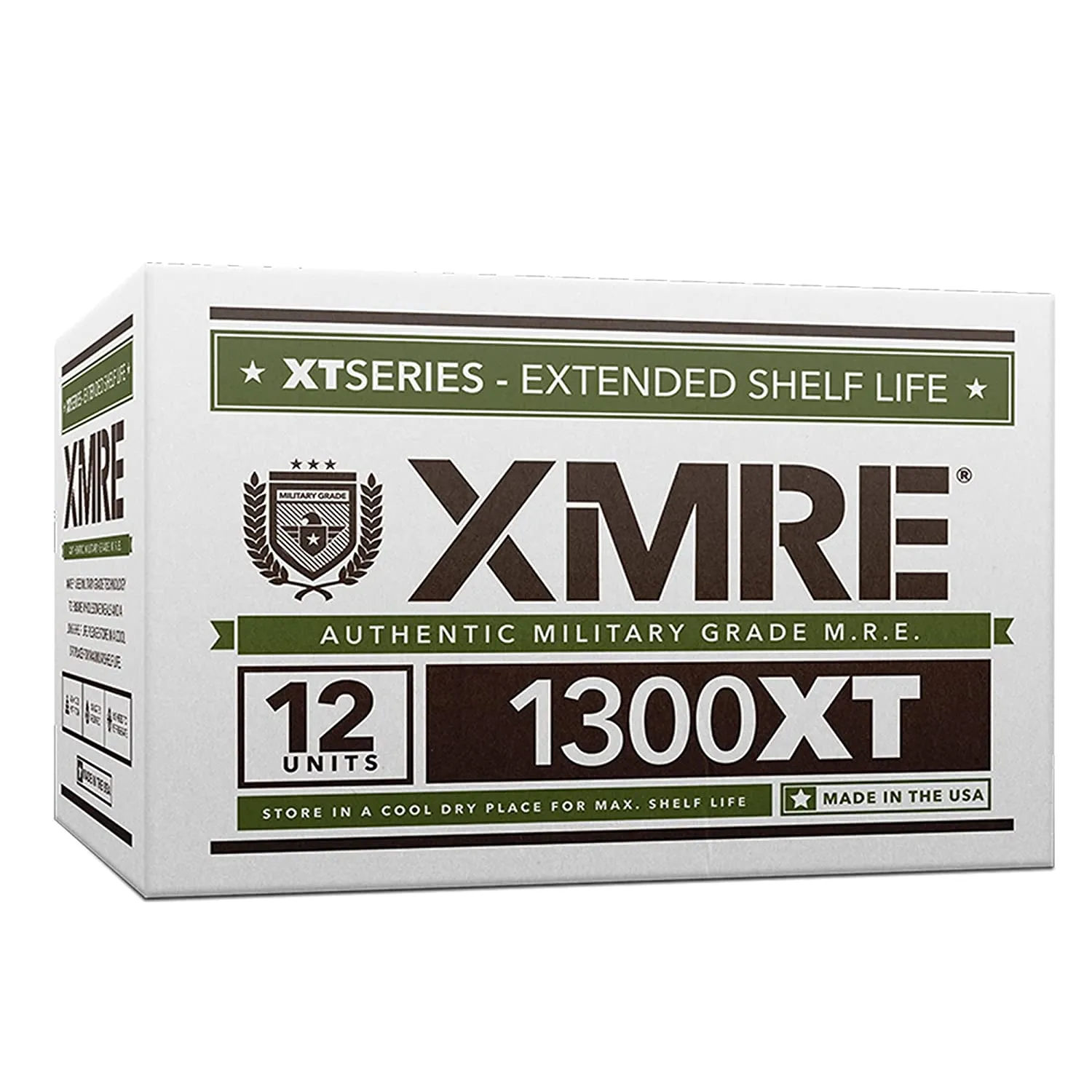 XMRE 1300XT Meals With Heaters Fully Cooked 6 Different Meals